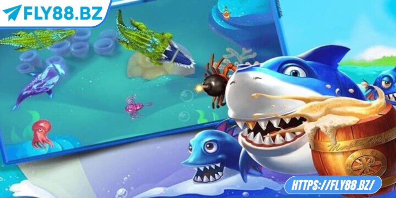 Vương quốc game bắn cá – Săn thưởng lớn giữa đại dương 3 Tận dụng tính năng khóa mục tiêu với Boss hoặc mồi lớn