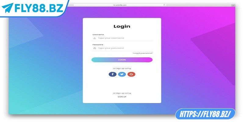 Đăng nhập Fly88 – Trải nghiệm thế giới cá cược đỉnh cao 1 Các bước đăng nhập Fly88 chi tiết